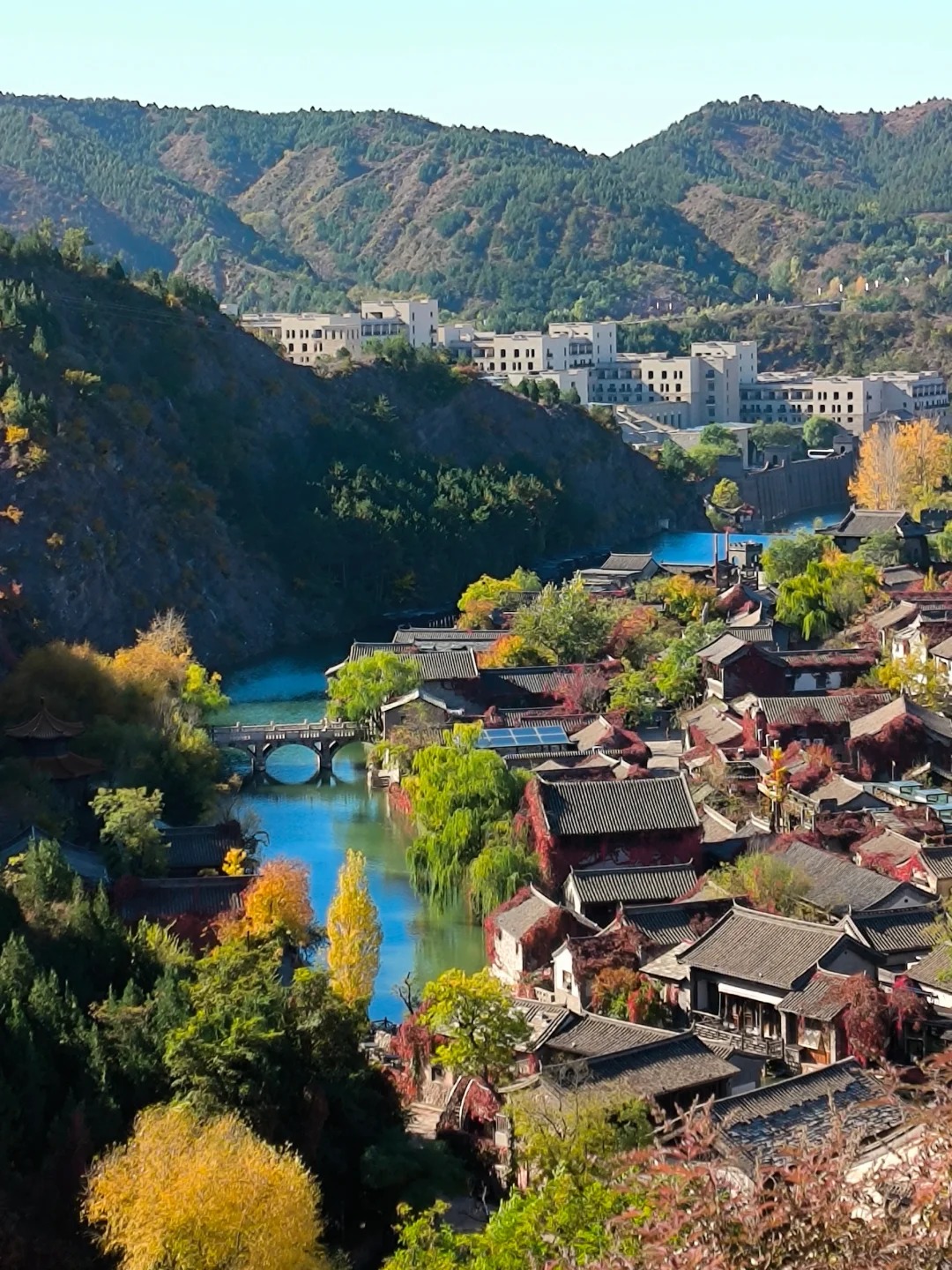 🍁古北水镇的秋天_1_哒哒哒宰_古北水镇-北京-来自52tours 我爱旅游网
